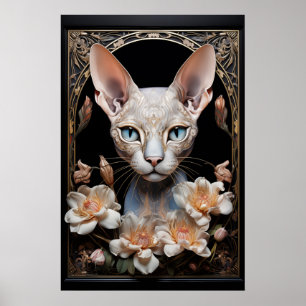 Sphynx-kat Poster