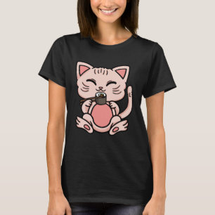 Sphynx Kat Sushi Chef Kok Keuken Japans Eten R T-shirt