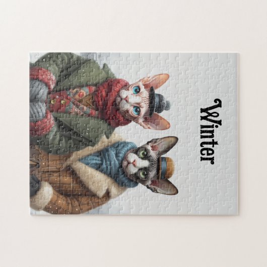 Sphynx Legpuzzel (Horizontaal)