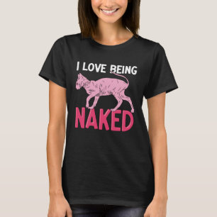 Sphynx Mama Haarloze Sphynx Kat Mam Sphynx Kitten T-shirt