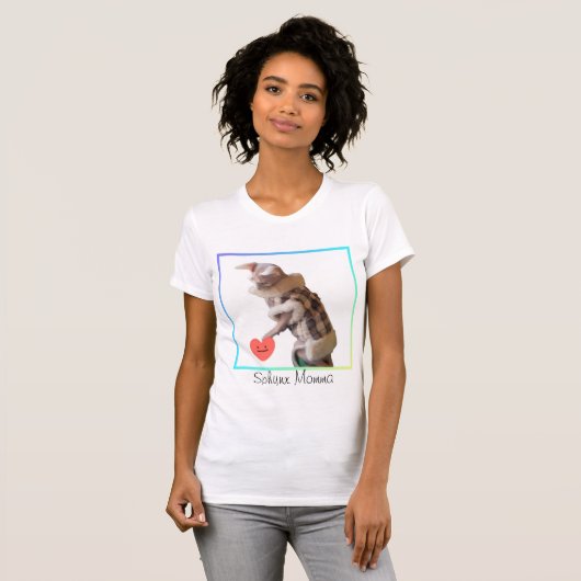 Sphynx Momma T-Shirt (Voorkant volledig)