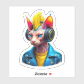 SPHYNX PUNK ROCKER 10 STICKER (Vel)