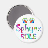 Sphynxregel Magneet (Voorkant / Achterkant)