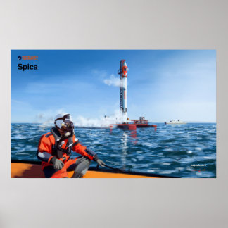 Spica-astronaut Poster