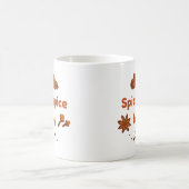Spice baby Cinnamon Star Anise Autumn Quote Gift Koffiemok (Center)