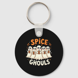 Spice Ghouls Halloween Geest Pompoen Sleutelhanger