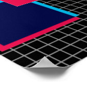 SPICE GRIZZ Grid Uitzicht Poster (Hoek)