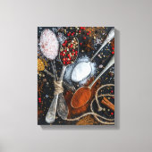 Spice Kitchen Wall Art Canvas Afdruk (Voorkant)