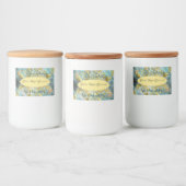 Spice Label voor Jar Glitter Voedselcontainer Etiket (Flessen)