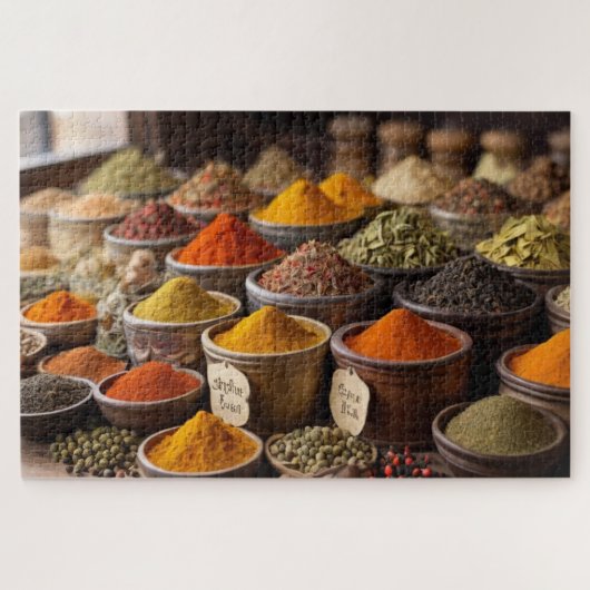 Spice Market Ambiance Legpuzzel (Horizontaal)