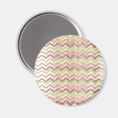 Spice Scribble Chevron ZigZag Magneet (Voorkant / Achterkant)