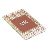 Spice Scribble Chevron ZigZag Magneet (Rechterzijde)