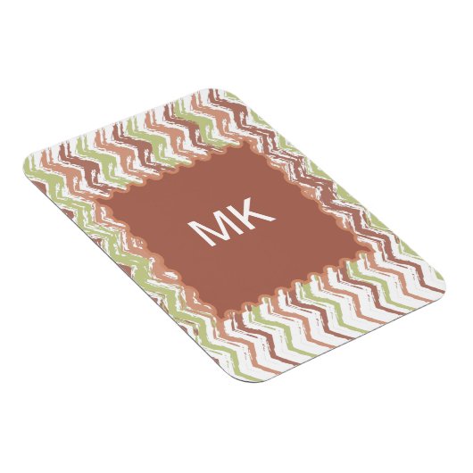 Spice Scribble Chevron ZigZag Magneet (Rechterzijde)