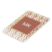 Spice Scribble Chevron ZigZag Magneet (Linkerzijde)