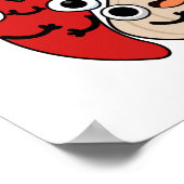 Spice Spice Baby Funny Food Pun Poster (Hoek)