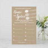 Spice vrijgezellenfeest game engels spaans (Staand voorkant)