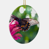 Spicebush Swallowtail Keramisch Ornament (Rechts)