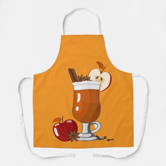 Spiced Apple Cider Apron Schort (Voorkant)