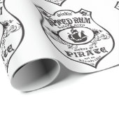 Spiced Rum Pirate Drink Thunder_Cove Cadeaupapier (Rol Hoek)