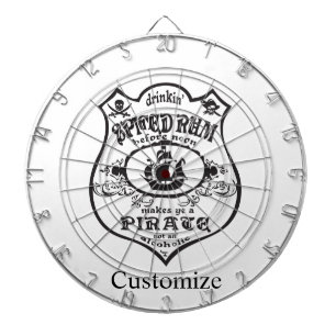 Spiced Rum Pirate Drink Thunder_Cove Dartbord