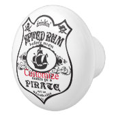 Spiced Rum Pirate Drink Thunder_Cove Keramische Knop (Rechts)