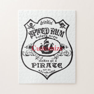 Spiced Rum Pirate Drink Thunder_Cove Legpuzzel