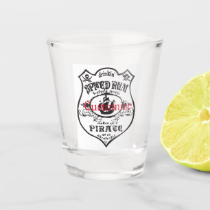 Spiced Rum Pirate Drink Thunder_Cove Shot Glas