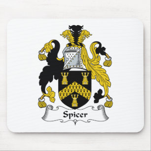 Spicer Family Crest Muismat