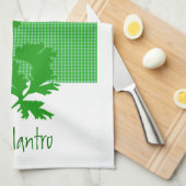 Spices Cilantro Kitchen Design Theedoek (Quarter Fold)