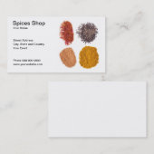 Spices WinkelVisitekaartje Visitekaartje (Voorkant / Achterkant)