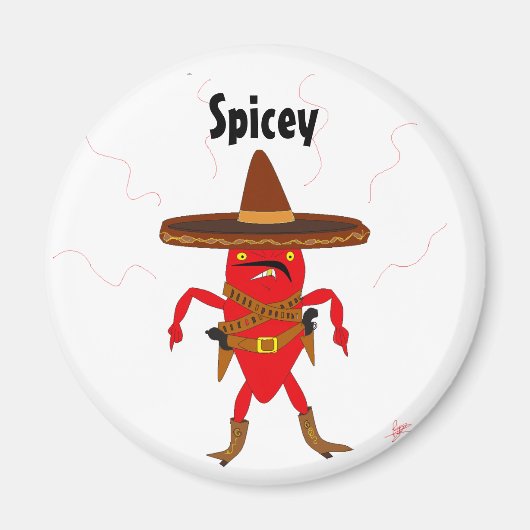 Spicey, Magneet (Voorkant)