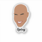 Spicy - ainsley harriott grappige sticker (Voorkant)