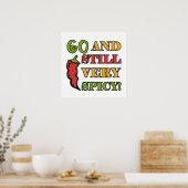 Spicy at 60 Years old Poster (Keuken)