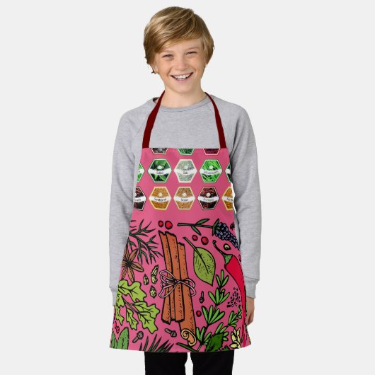 Spicy Baking Barbeque Fun Schort (Gedragen)