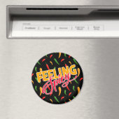 Spicy Chili Peppers Magnet Magneet (Insitu (Vaatwasser))