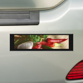 Spicy cuisine art bumpersticker (Op auto)
