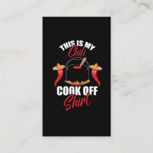 Spicy Food Lover Dit is mijn Chili Cook off Visitekaartje