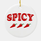 SPICY KERAMISCH ORNAMENT (Achterkant)