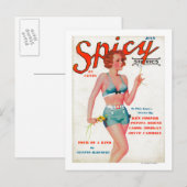 Spicy Magazine Hoesje Briefkaart (Voorkant / Achterkant)