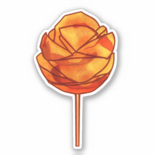 Spicy Mango op een stok Sticker