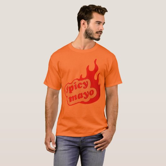 Spicy Mayo T-shirt (Voorkant volledig)