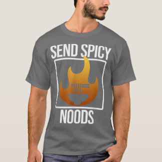 Spicy Noods Anime Kawaii Ramen Noodles Lover T-shirt