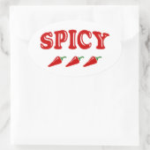 SPICY OVALE STICKER (Tas)