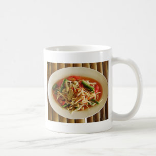 Spicy Papaya Salad [Som Tam] ... Thai Lao Food Koffiemok