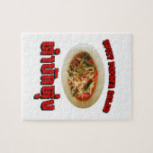Spicy Papaya Salad [Tam Mak Hung] Isaan Dialect Legpuzzel (Horizontaal)