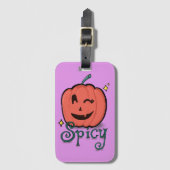 Spicy Pumpkin Spice Bagagelabel (Voorkant (verticaal))