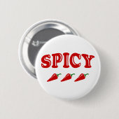 SPICY RONDE BUTTON 5,7 CM (Voorkant /achterkant)
