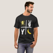Spider 2 Y Banana Football Liefhebbers Amerikaans T-shirt (Voorkant volledig)
