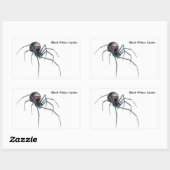 Spider afbeelding voor Rectangle-Stickers-Glossy Rechthoekige Sticker (Vel)