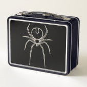 Spider - Bat Black en Bone White (Achterkant)